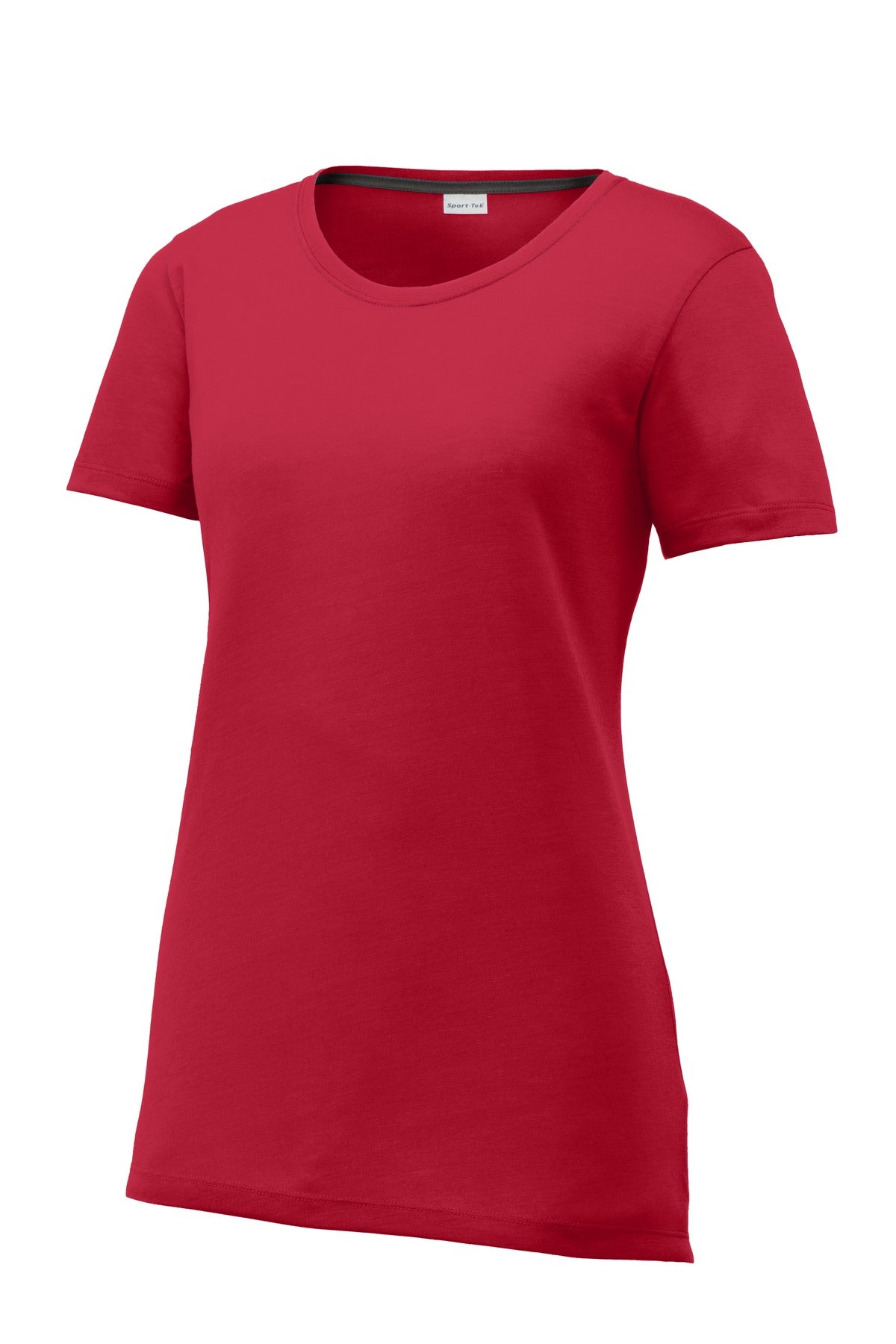 Sport-Tek Women's PosiCharge Competitor Cotton Touch Scoop Neck Tee