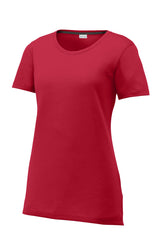 Sport-Tek Women's PosiCharge Competitor Cotton Touch Scoop Neck Tee