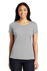 Sport-Tek Women's PosiCharge Competitor Cotton Touch Scoop Neck Tee
