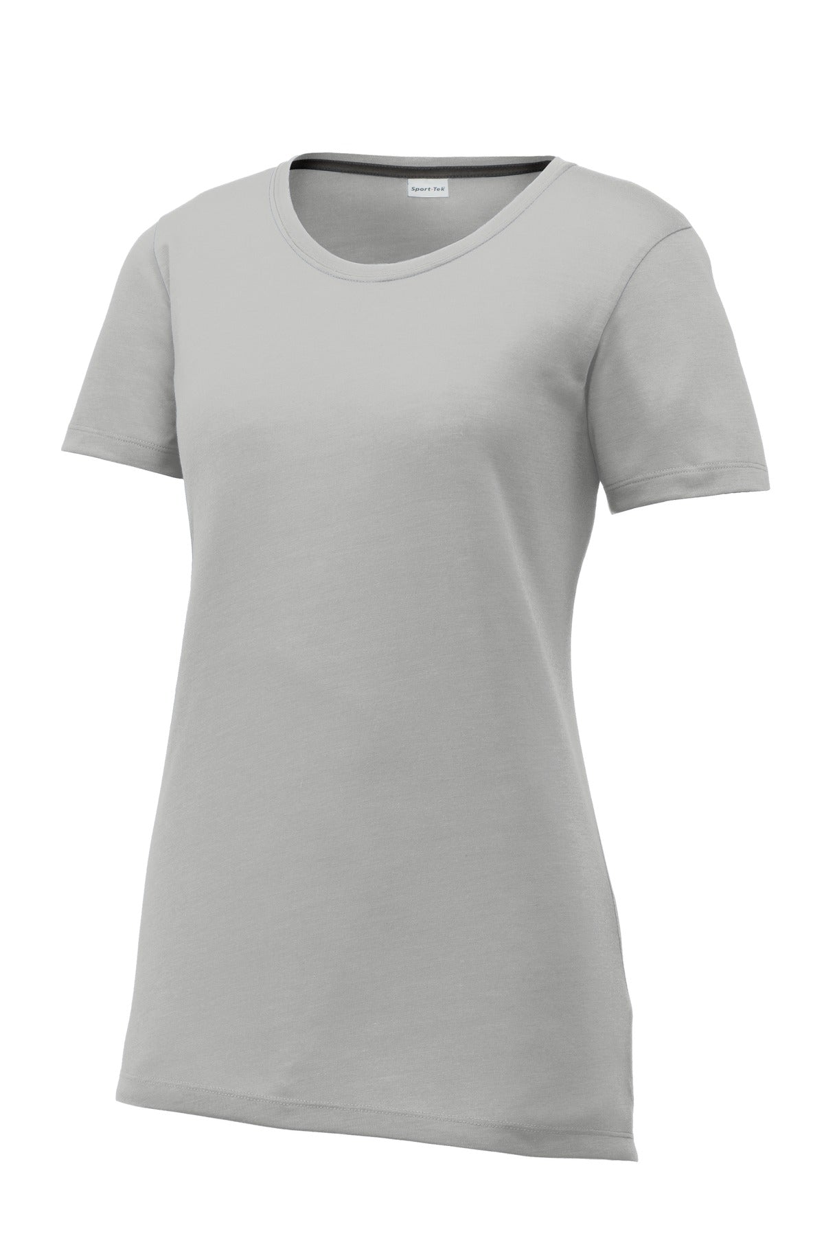 Sport-Tek Women's PosiCharge Competitor Cotton Touch Scoop Neck Tee