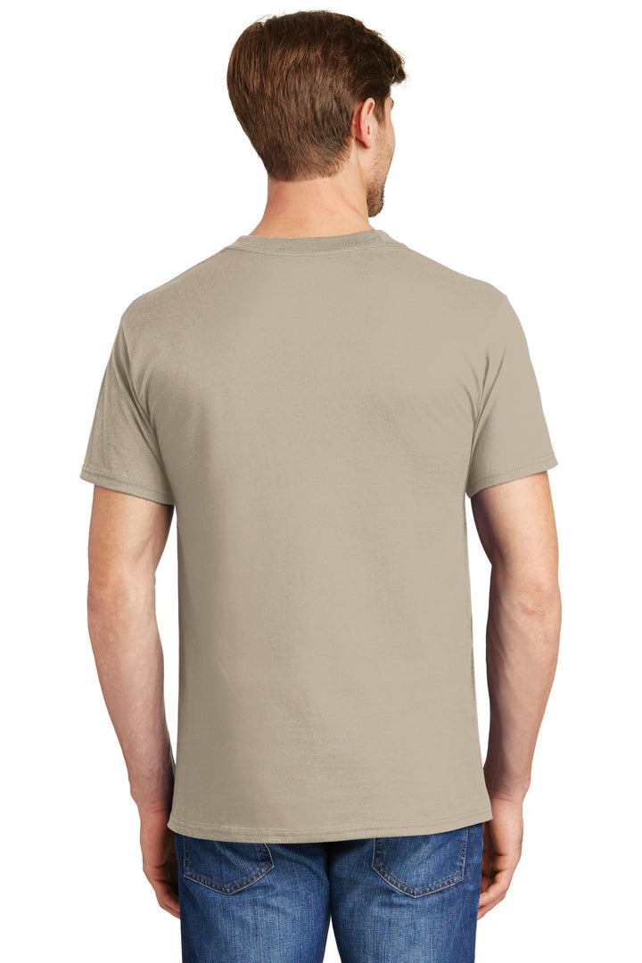 Hanes Men's Beefy 100% Cotton T-Shirt with Pocket Hanes