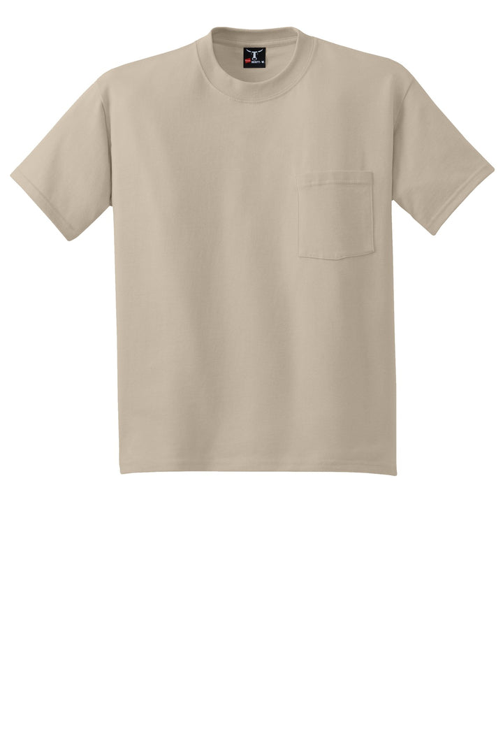 Hanes Men's Beefy 100% Cotton T-Shirt with Pocket Hanes