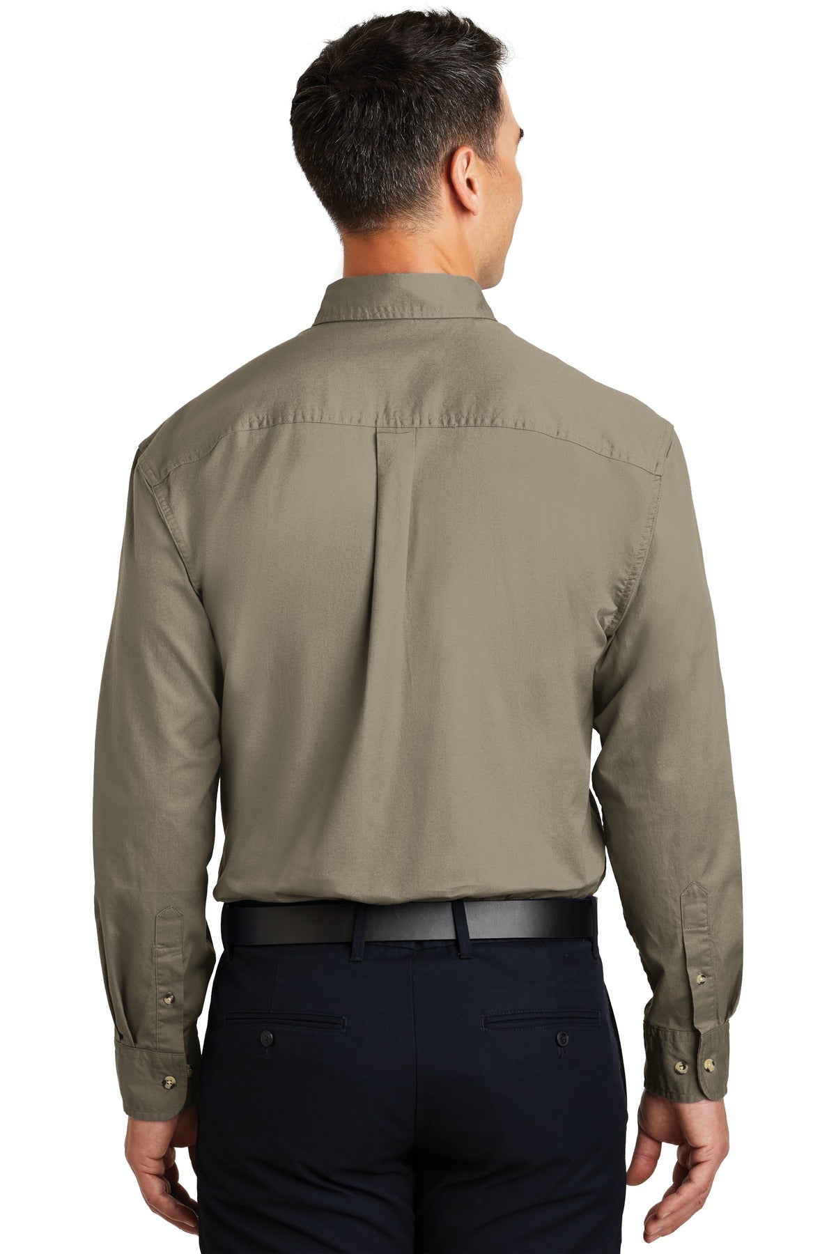 Port Authority Long Sleeve Twill Shirt.  S600T