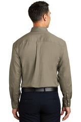 Port Authority Long Sleeve Twill Shirt.  S600T