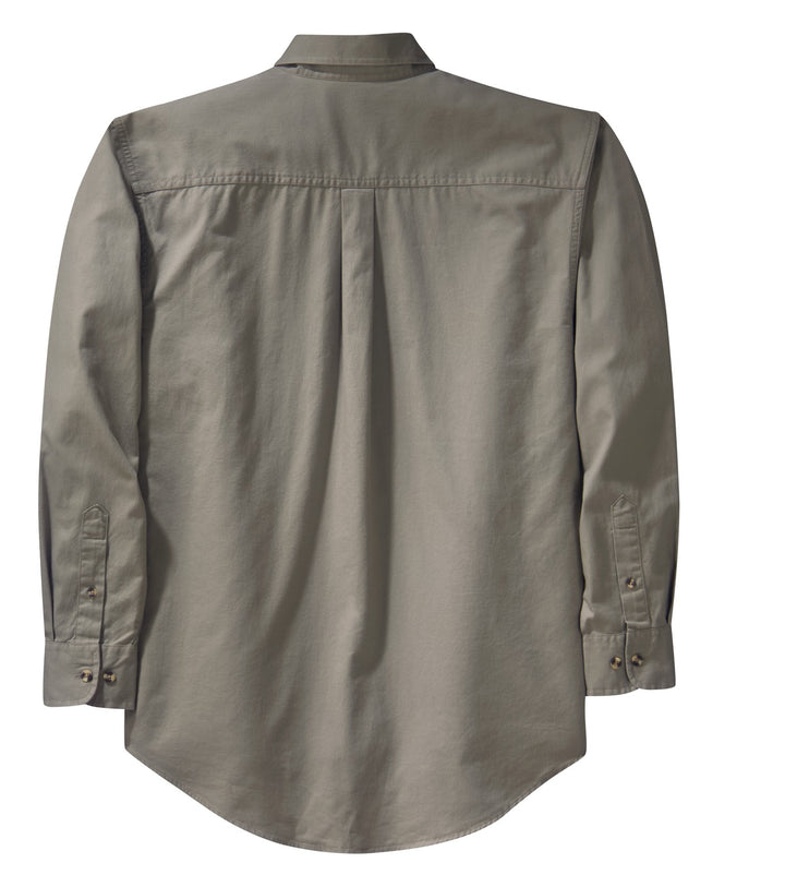 Port Authority Long Sleeve Twill Shirt.  S600T