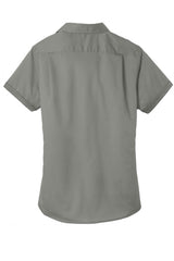 Port Authority Ladies Short Sleeve SuperPro Twill Shirt. L664