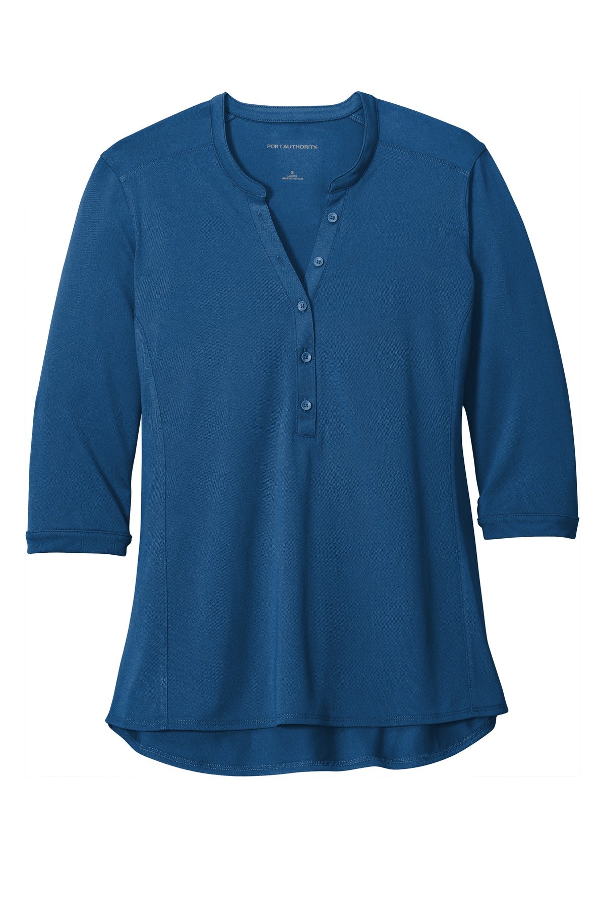 Port Authority Ladies UV Choice Pique Henley LK750 Port Authority