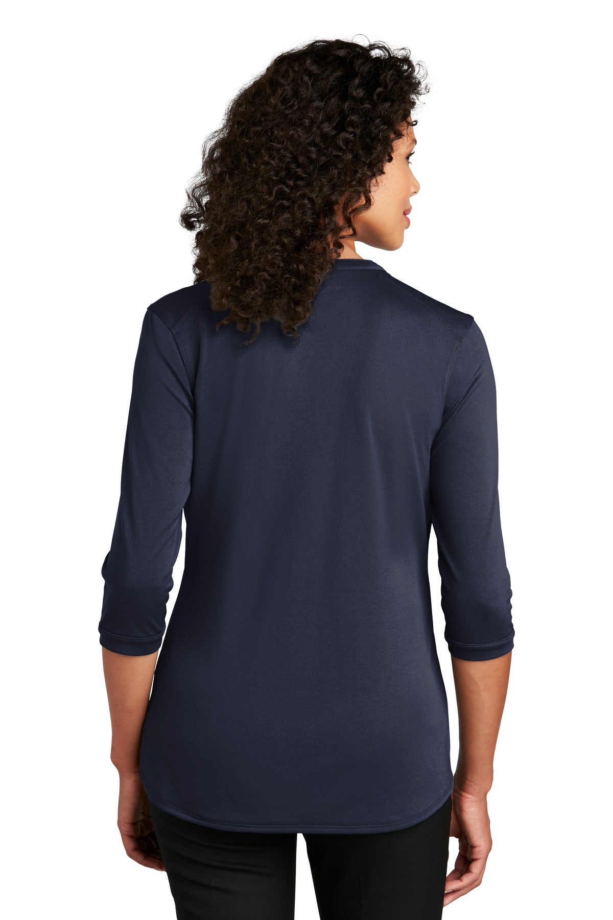 Port Authority Ladies UV Choice Pique Henley LK750 Port Authority