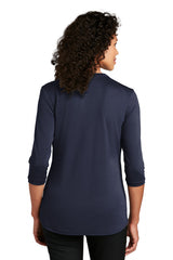 Port Authority Ladies UV Choice Pique Henley LK750 Port Authority
