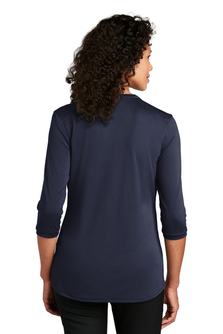 Port Authority Ladies UV Choice Pique Henley LK750 Port Authority