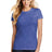 District Women's Fitted Perfect Tri Tee. DT155 District