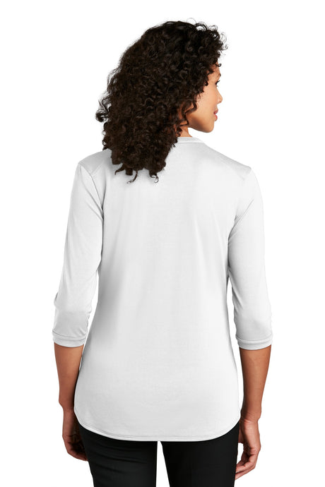 Port Authority Ladies UV Choice Pique Henley LK750 Port Authority