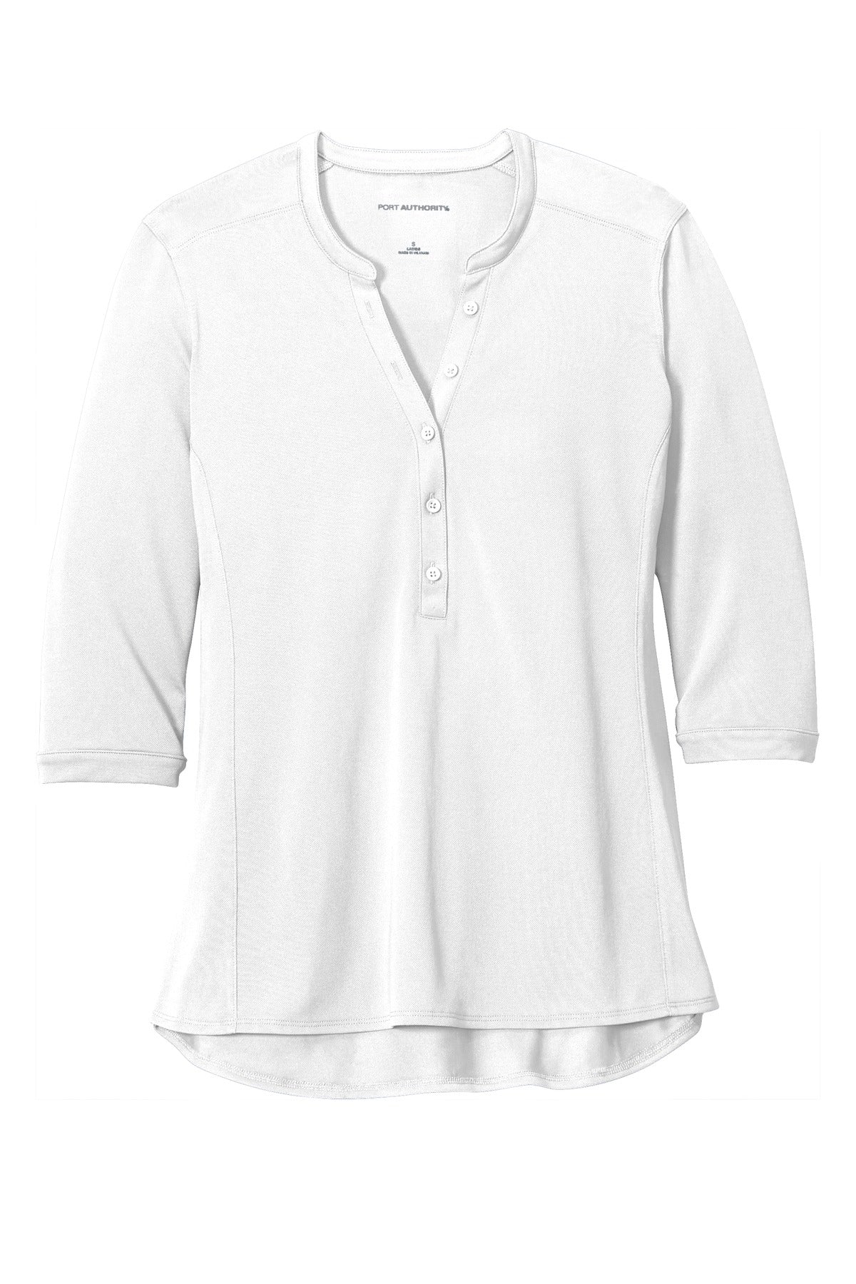 Port Authority Ladies UV Choice Pique Henley LK750 Port Authority