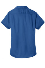 Port Authority Ladies Short Sleeve SuperPro Twill Shirt. L664