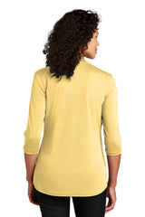 Port Authority Ladies UV Choice Pique Henley LK750 Port Authority