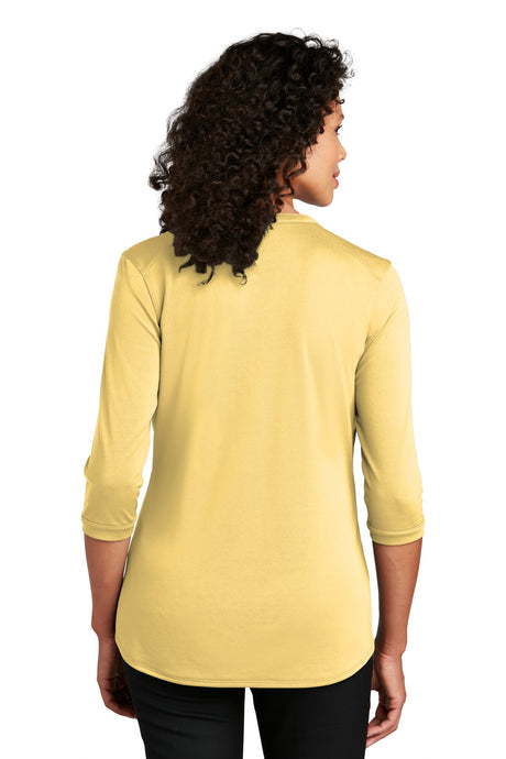Port Authority Ladies UV Choice Pique Henley LK750 Port Authority