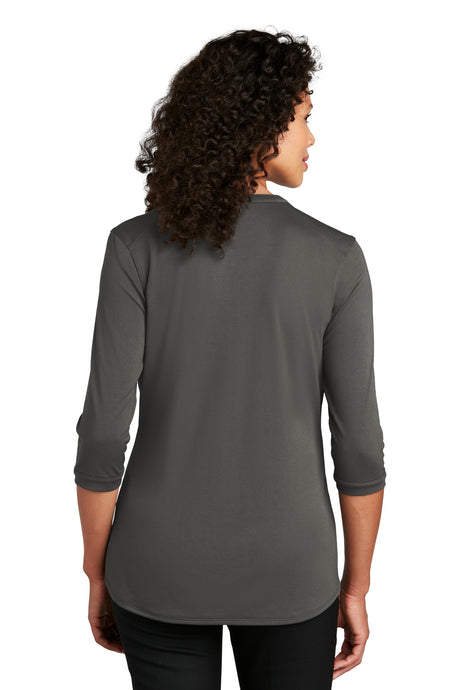 Port Authority Ladies UV Choice Pique Henley LK750 Port Authority