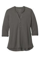 Port Authority Ladies UV Choice Pique Henley LK750 Port Authority