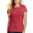 District Women's Fitted Perfect Tri Tee. DT155 District