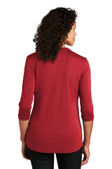 Port Authority Ladies UV Choice Pique Henley LK750 Port Authority