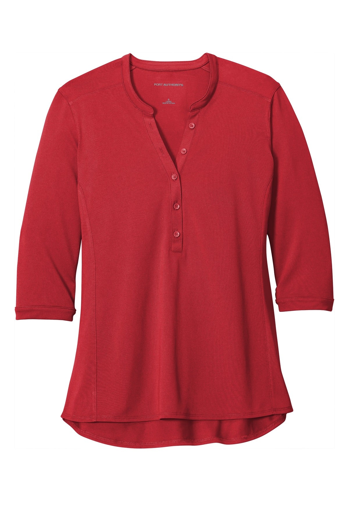 Port Authority Ladies UV Choice Pique Henley LK750 Port Authority