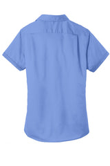 Port Authority Ladies Short Sleeve SuperPro Twill Shirt. L664