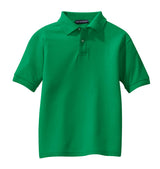 Port Authority Youth Silk Touch Polo.  Y500