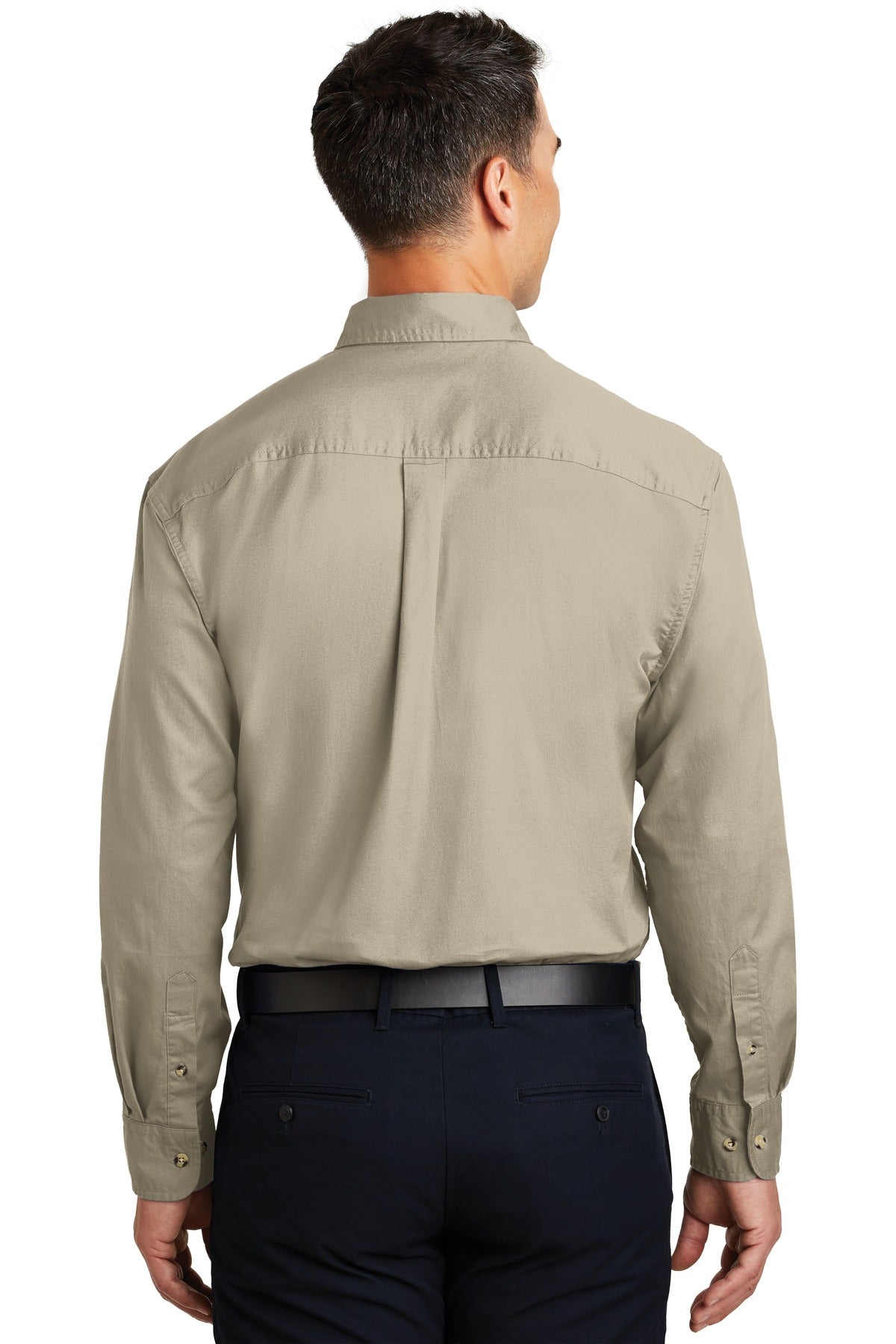Port Authority Long Sleeve Twill Shirt.  S600T