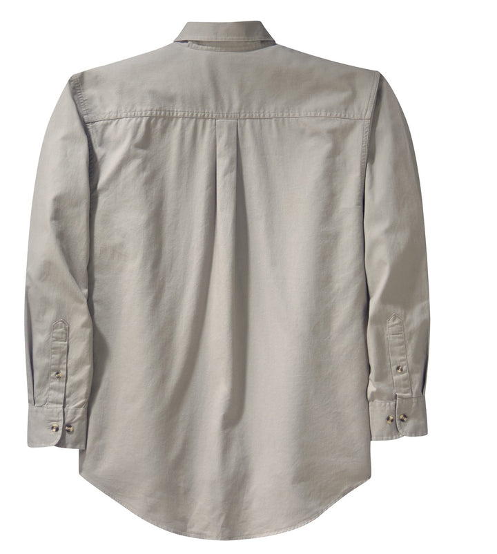 Port Authority Long Sleeve Twill Shirt.  S600T