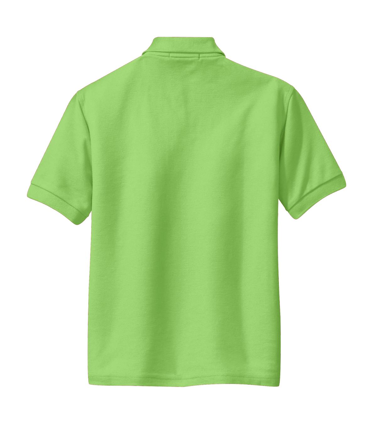 Port Authority Youth Silk Touch Polo.  Y500