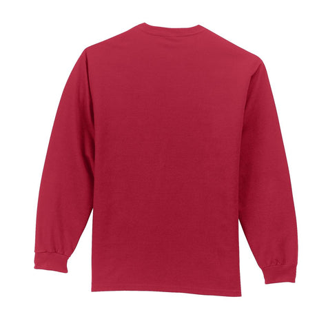 Port & Company Men's Long Sleeve Essential Pocket Tee Port & Company
