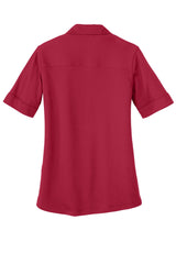 Port Authority Ladies Silk Touch Interlock Performance Polo. L5200