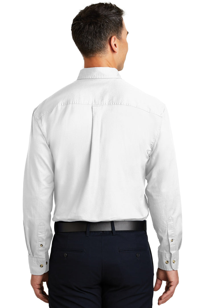 Port Authority Long Sleeve Twill Shirt.  S600T