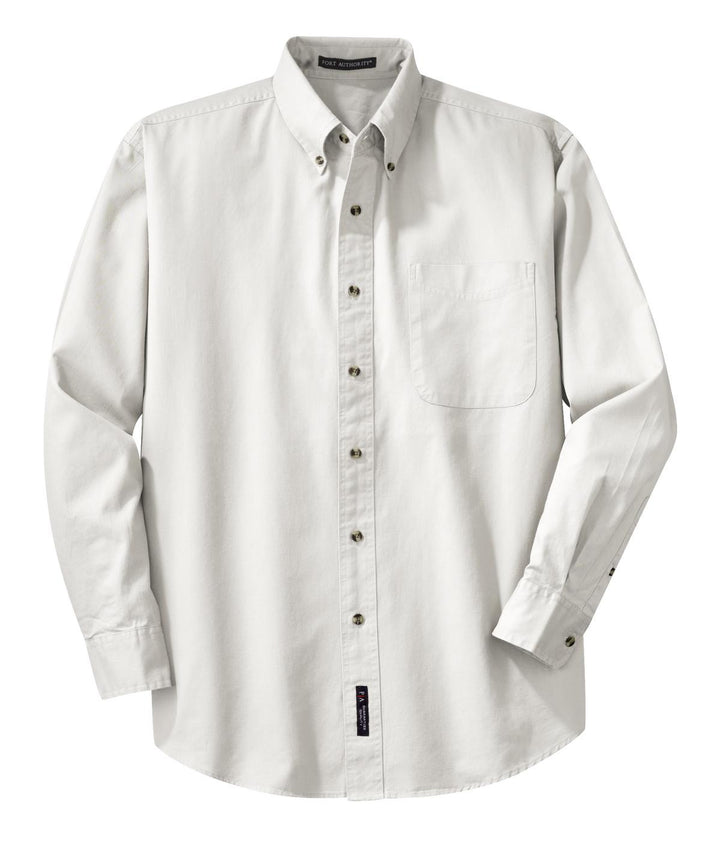 Port Authority Long Sleeve Twill Shirt.  S600T