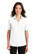 Port Authority Ladies Silk Touch Interlock Performance Polo. L5200