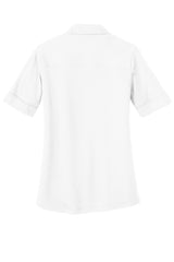 Port Authority Ladies Silk Touch Interlock Performance Polo. L5200