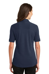 Port Authority Ladies Silk Touch Interlock Performance Polo. L5200