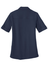 Port Authority Ladies Silk Touch Interlock Performance Polo. L5200