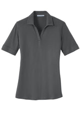 Port Authority Ladies Silk Touch Interlock Performance Polo. L5200