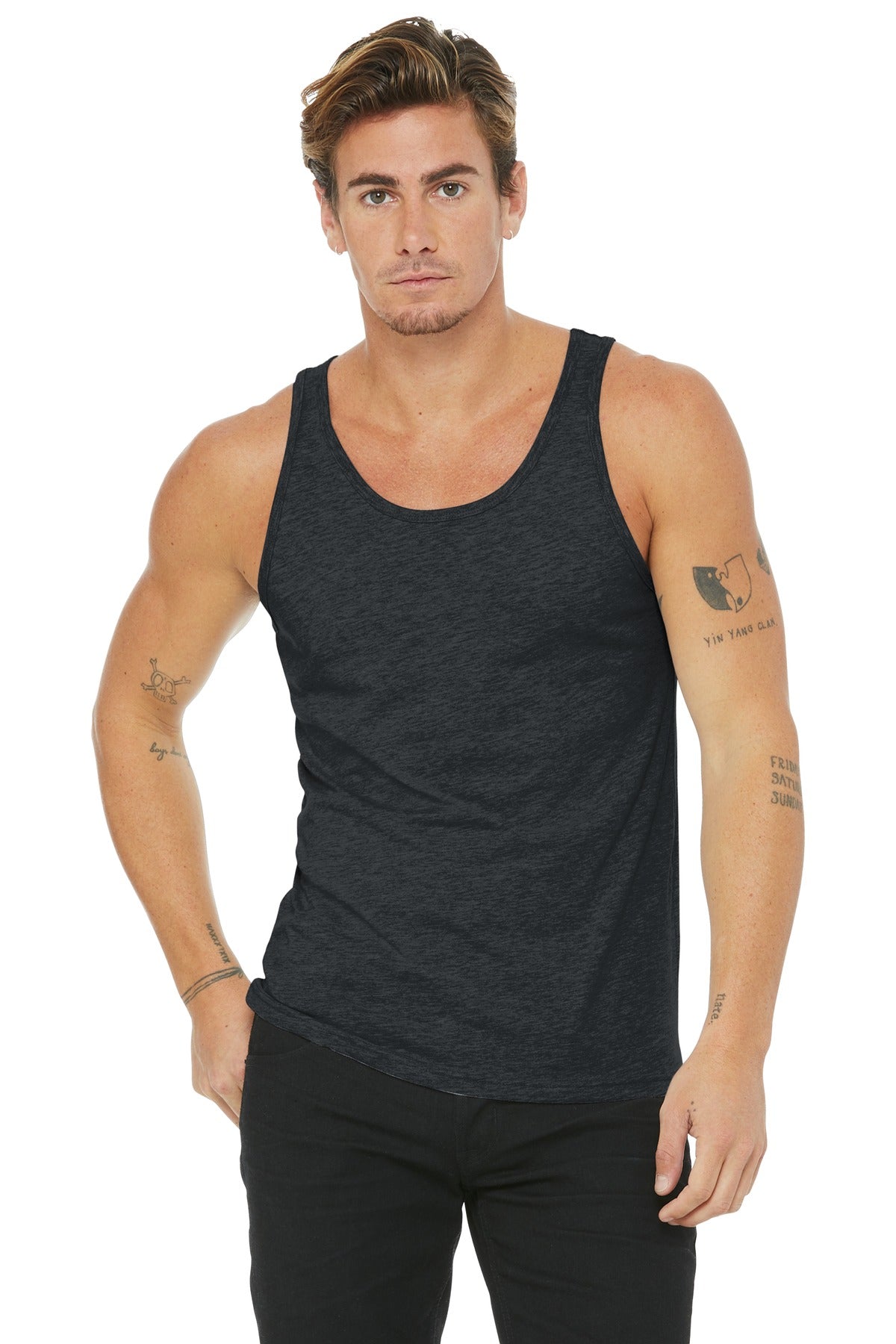 BELLA + CANVAS Men's Jersey Tank 1 of 2 BELLA + CANVAS