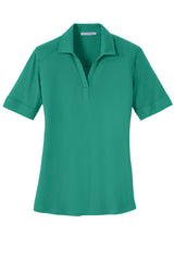 Port Authority Ladies Silk Touch Interlock Performance Polo. L5200