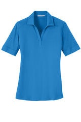 Port Authority Ladies Silk Touch Interlock Performance Polo. L5200