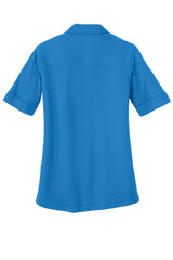 Port Authority Ladies Silk Touch Interlock Performance Polo. L5200