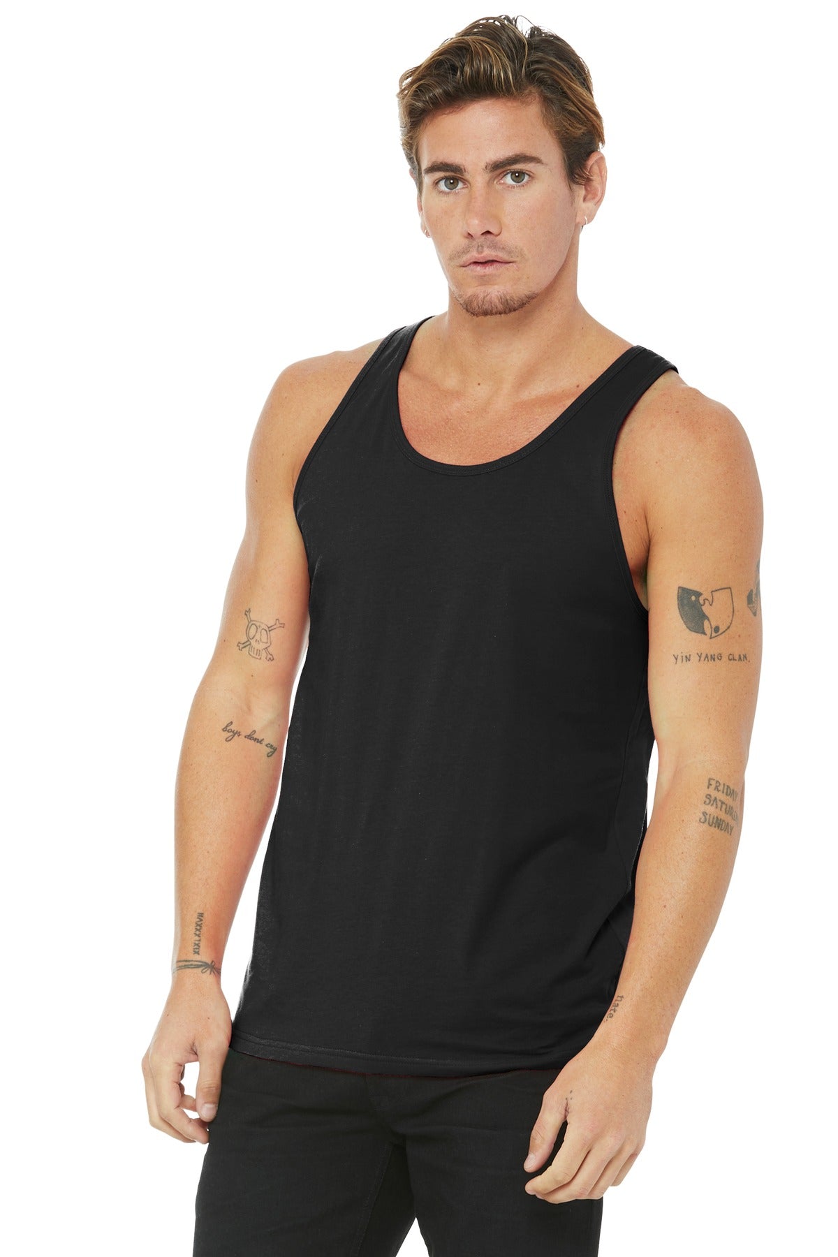BELLA + CANVAS Men's Jersey Tank 1 of 2 BELLA + CANVAS