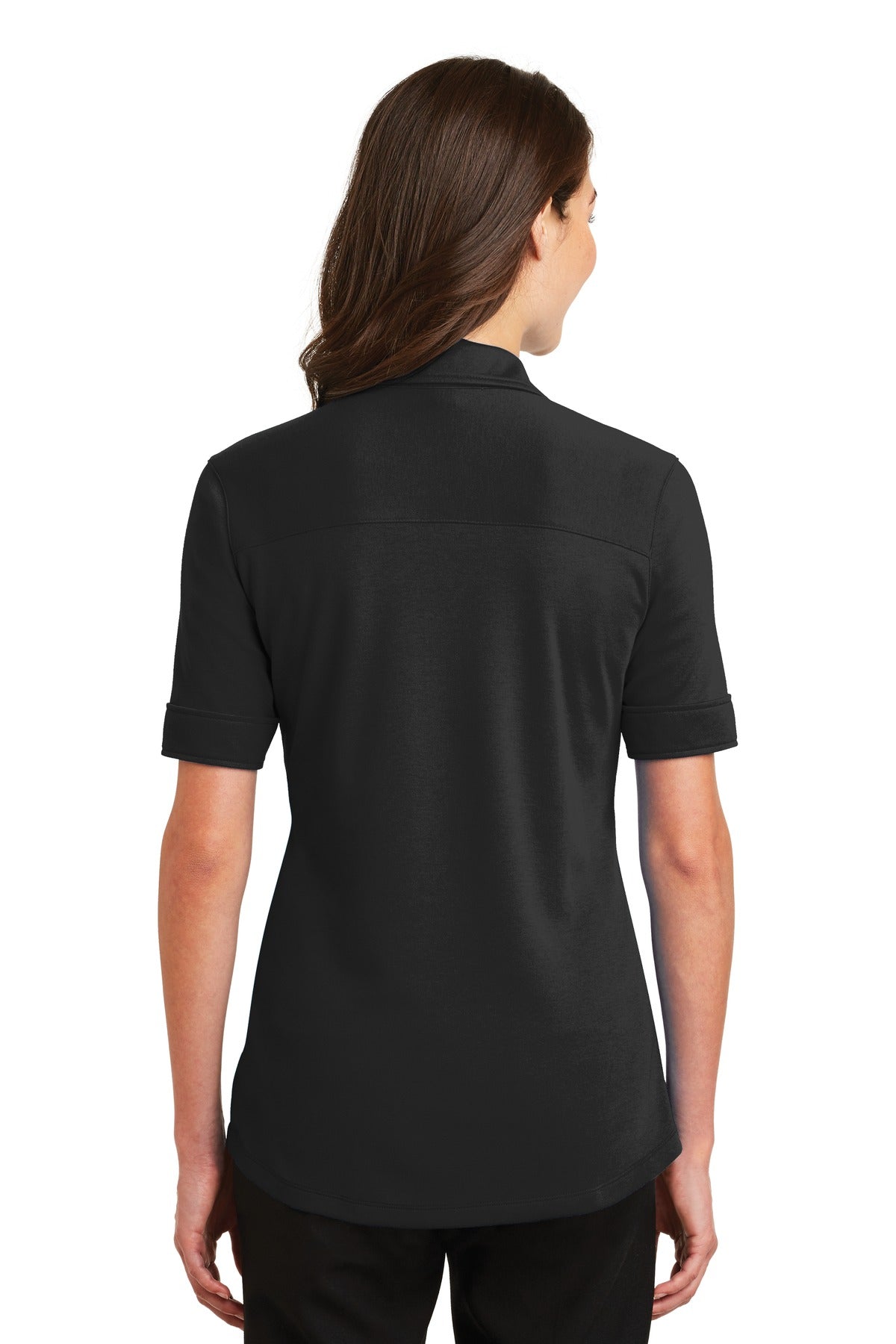 Port Authority Ladies Silk Touch Interlock Performance Polo. L5200