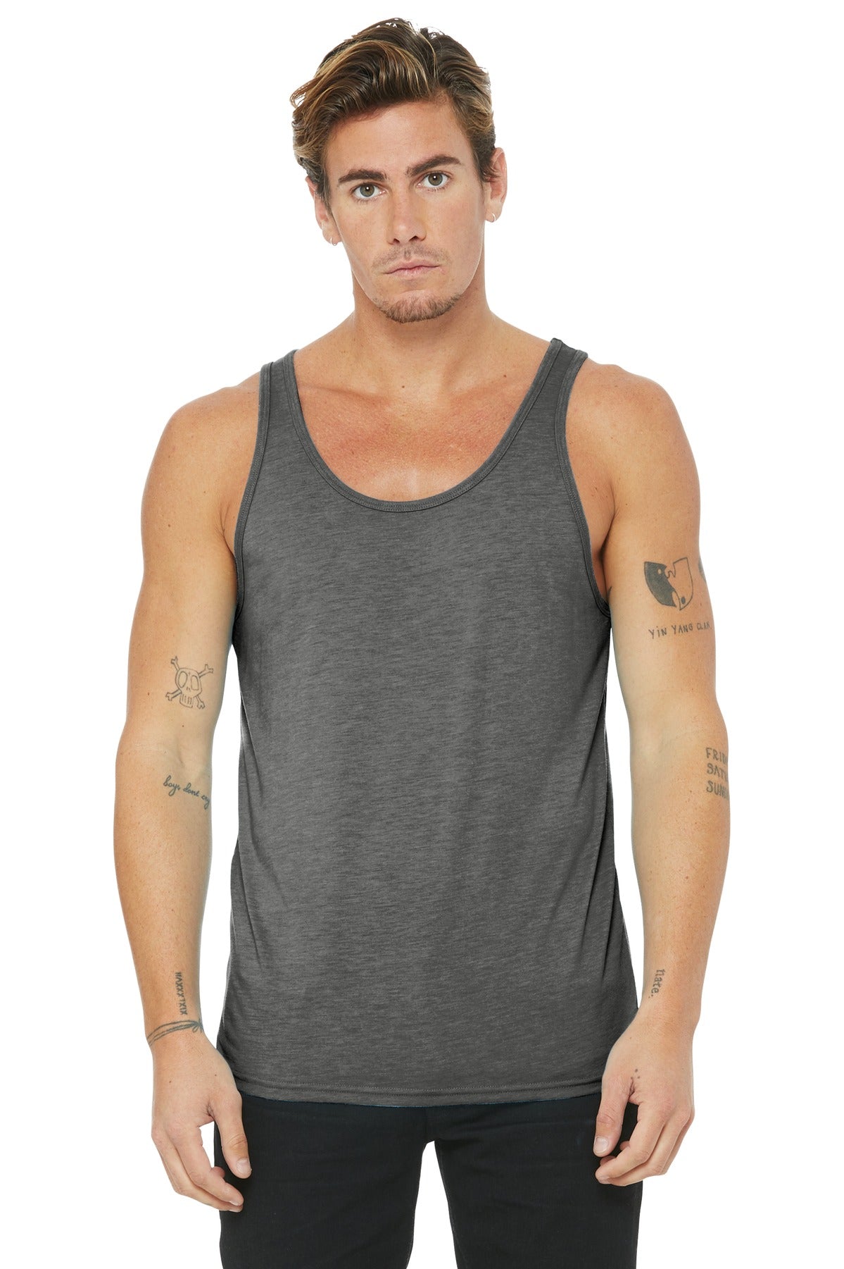 BELLA + CANVAS Men's Jersey Tank 1 of 2 BELLA + CANVAS