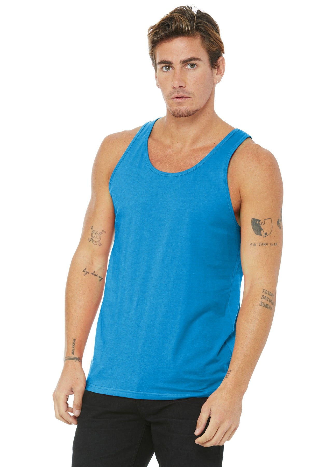BELLA + CANVAS Men's Jersey Tank 1 of 2 BELLA + CANVAS