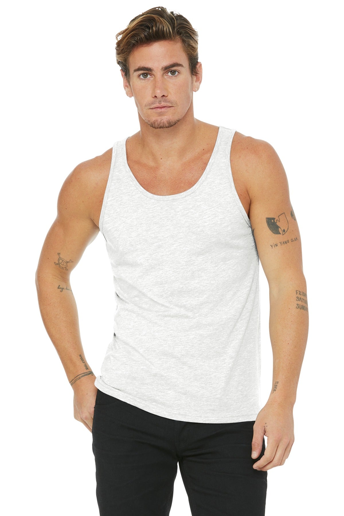 BELLA + CANVAS Men's Jersey Tank 1 of 2 BELLA + CANVAS