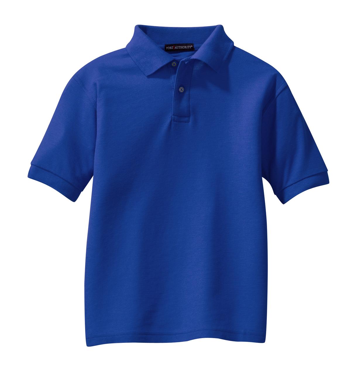 Port Authority Youth Silk Touch Polo.  Y500