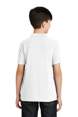 Port Authority Youth Silk Touch Polo.  Y500